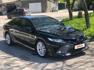 2018 Toyota Camry VIII (XV70), чёрный, 2975000 рублей, вид 4