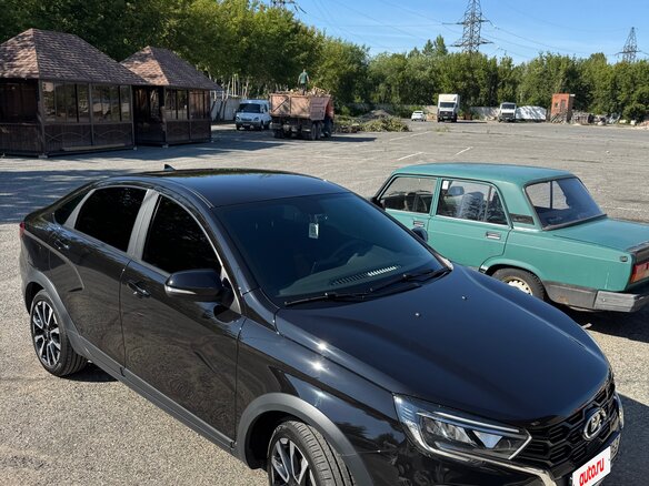 2024 Lada (ВАЗ) Vesta Cross I Рестайлинг (NG), чёрный - вид 8