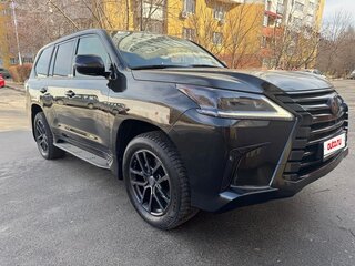 2018 Lexus LX 570 III Рестайлинг 2, чёрный, 7995000 рублей, вид 3