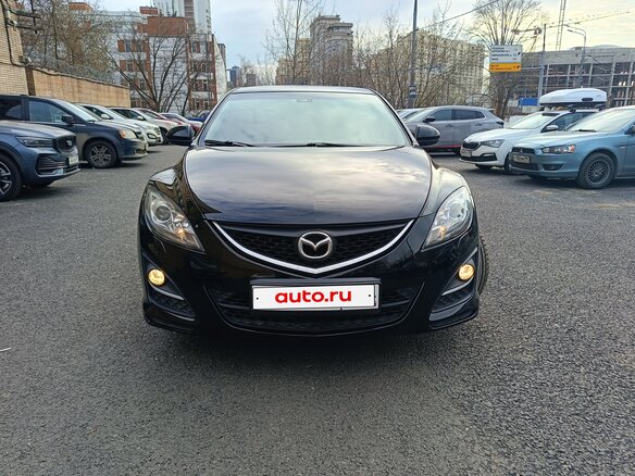 2011 Mazda 6 II (GH) Рестайлинг, чёрный, 950000 рублей