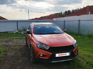 2019 Lada (ВАЗ) Vesta SW Cross I, оранжевый, 1100000 рублей, вид 2