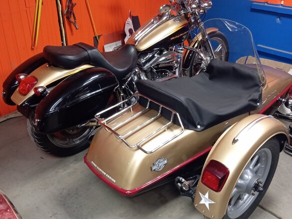 2003 Harley-Davidson CVO, золотистый, 1270000 рублей - вид 31