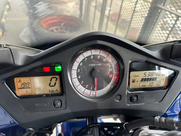 2007 Honda VFR 800, синий, 400000 рублей - вид 18