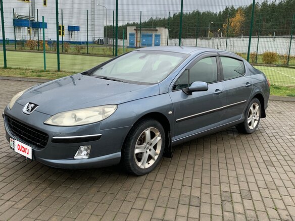 2004 Peugeot 407, серый, 365000 рублей - вид 1