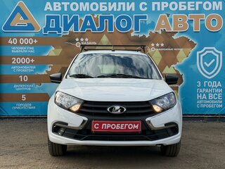 2021 Lada (ВАЗ) Granta I Рестайлинг, белый, 710000 рублей, вид 2