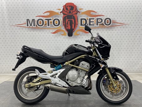 2006 Kawasaki ER-6N, чёрный, 385000 рублей, вид 2