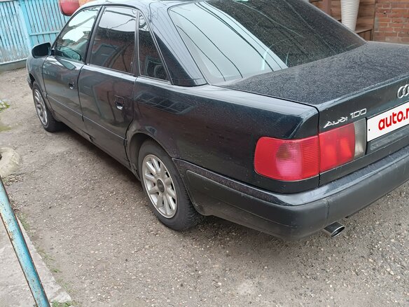 1991 Audi 100 IV (C4), синий, 349500 рублей - вид 10