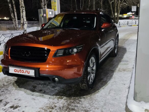 2008 Infiniti FX35 I (S50) Рестайлинг, оранжевый, 1010000 рублей - вид 15