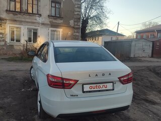 2017 Lada (ВАЗ) Vesta I, белый, 600000 рублей, вид 3