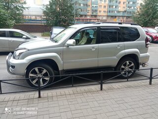2008 Toyota Land Cruiser Prado 5-speed 120 Series Рестайлинг, серебристый, 2290000 рублей, вид 4