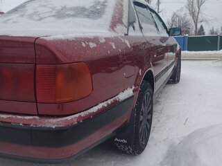 1991 Audi 100 IV (C4), красный, 520000 рублей, вид 4