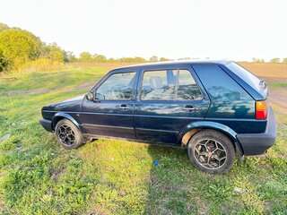 1988 Volkswagen Golf II, зелёный, 210000 рублей, вид 4