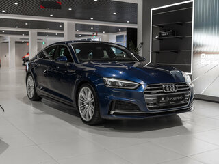 2018 Audi A5 II (F5), синий, 3670000 рублей, вид 2