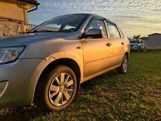 2012 Lada (ВАЗ) Granta I, серебристый, 310000 рублей, вид 3