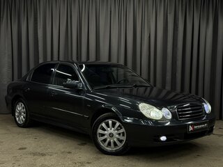 2004 Hyundai Sonata IV (EF) Рестайлинг, чёрный, 319777 рублей, вид 4