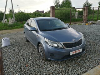 2011 Kia Rio III, голубой, 700000 рублей, вид 4