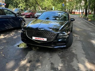 2020 Genesis G80 II, чёрный, 3850000 рублей, вид 4