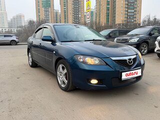 2007 Mazda 3 I (BK) Рестайлинг, синий, 550000 рублей, вид 3