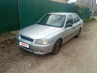 2003 Hyundai Accent ТагАЗ II, серебристый, 340000 рублей, вид 1