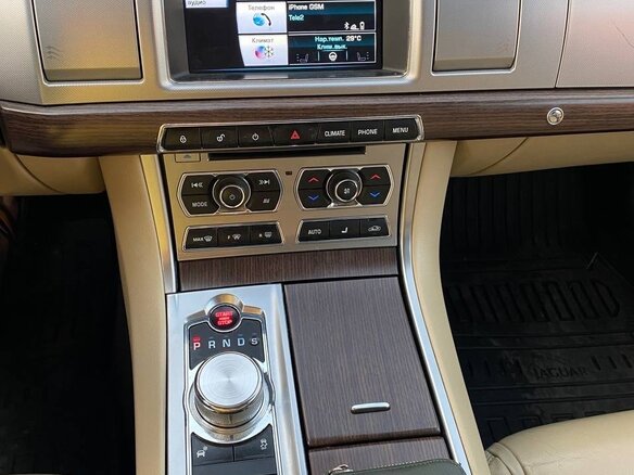 2013 Jaguar XF I Рестайлинг, коричневый, 1650000 рублей - вид 19