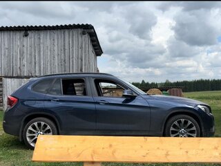 2013 BMW X1 18i I (E84) Рестайлинг, синий, 1100000 рублей, вид 1