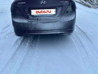 2011 Hyundai Solaris I, фиолетовый, 680000 рублей, вид 3