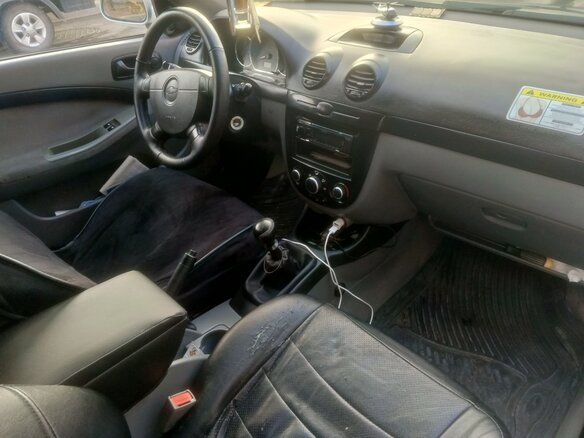 2007 Chevrolet Lacetti I, серый, 450000 рублей - вид 7