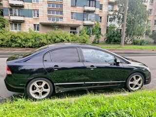 2007 Honda Civic VIII, чёрный, 495000 рублей, вид 3