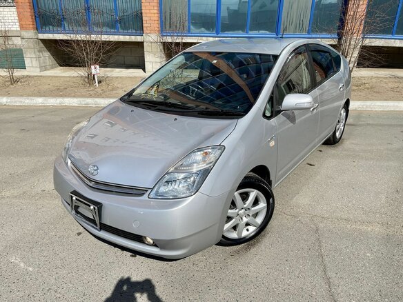 2007 Toyota Prius II Рестайлинг (XW20), серый, 1199900 рублей - вид 3
