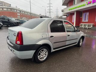 2007 Renault Logan I, серый, 155000 рублей, вид 4