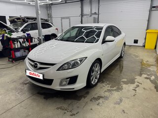 2008 Mazda 6 II (GH), белый, 1000000 рублей, вид 1