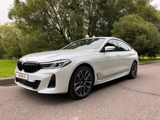 2021 BMW 6 серии Gran Turismo 630d xDrive IV (G32) Рестайлинг, белый, 7600000 рублей, вид 1