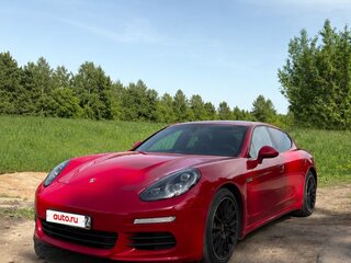 2015 Porsche Panamera Diesel I Рестайлинг, красный, 4199000 рублей, вид 4