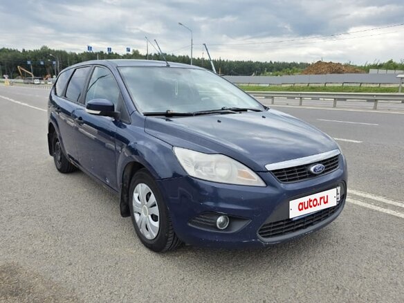 2010 Ford Focus II Рестайлинг, синий, 390000 рублей - вид 7