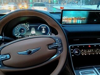 2020 Genesis GV80 I, синий, 6450000 рублей, вид 4