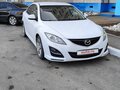 2010 Mazda 6 II (GH) Рестайлинг, белый, 1200000 рублей