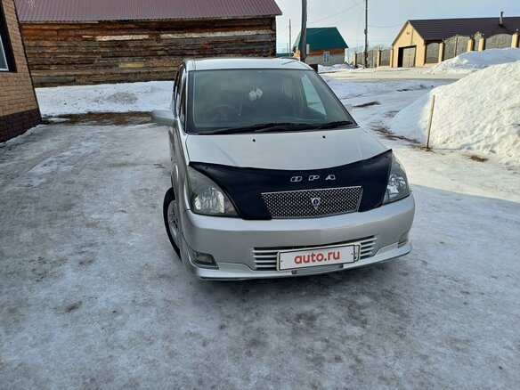 2002 Toyota Opa I, серебристый, 600000 рублей - вид 5