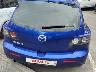 2008 Mazda 3 I (BK) Рестайлинг, синий, 650000 рублей, вид 3