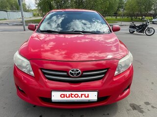 2008 Toyota Corolla AMT X (E140, E150), красный, 750000 рублей, вид 1
