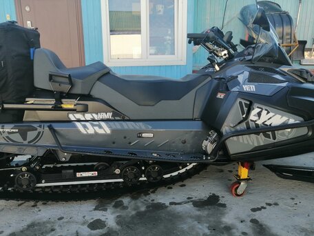 2014 BRP Lynx 69 Yeti Army, серый, 1620000 рублей, вид 1