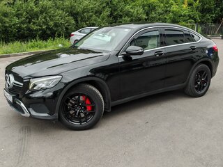 2018 Mercedes-Benz GLC Coupe 220 d I (C253), чёрный, 4298000 рублей, вид 2