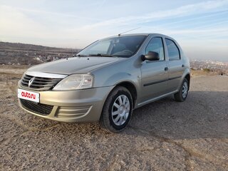 2012 Renault Logan I Рестайлинг, бежевый, 447000 рублей, вид 1