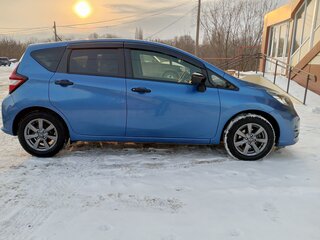 2018 Nissan Note II Рестайлинг, синий, 1180000 рублей, вид 4