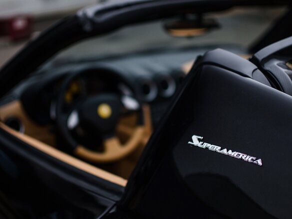 2005 Ferrari 575M Superamerica, чёрный - вид 13
