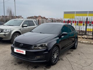 2018 Volkswagen Polo V Рестайлинг, чёрный, 1350000 рублей, вид 5