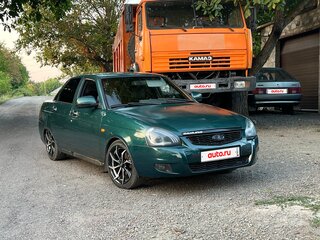 2007 Lada (ВАЗ) Priora I, зелёный, 280000 рублей, вид 3