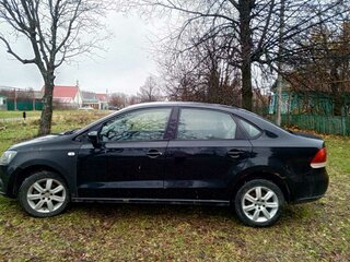 2011 Volkswagen Polo V, чёрный, 690000 рублей, вид 4