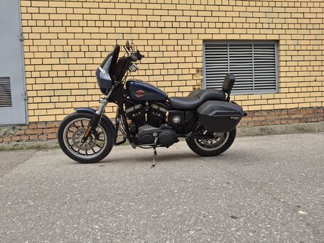 2002 Harley-Davidson Sportster 1200, синий, 590000 рублей, вид 2
