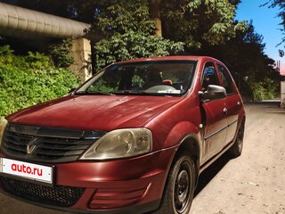 2011 Renault Logan I Рестайлинг, красный, 330000 рублей, вид 1