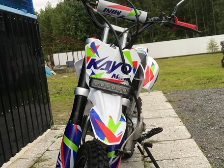2021 Kayo Mini KMB YX125EM, белый, 85000 рублей, вид 1